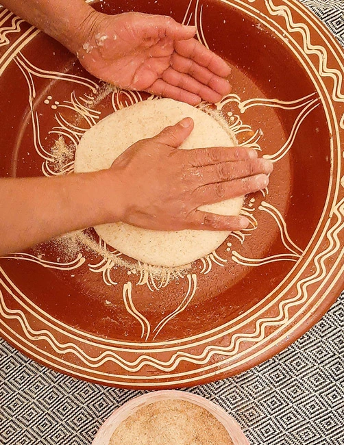 Moroccan Bread Making
