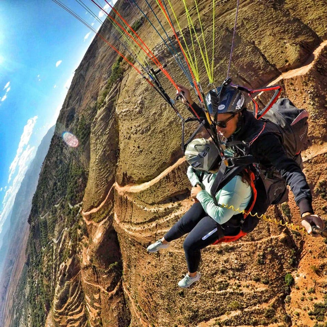 Paragliding in Morocco
